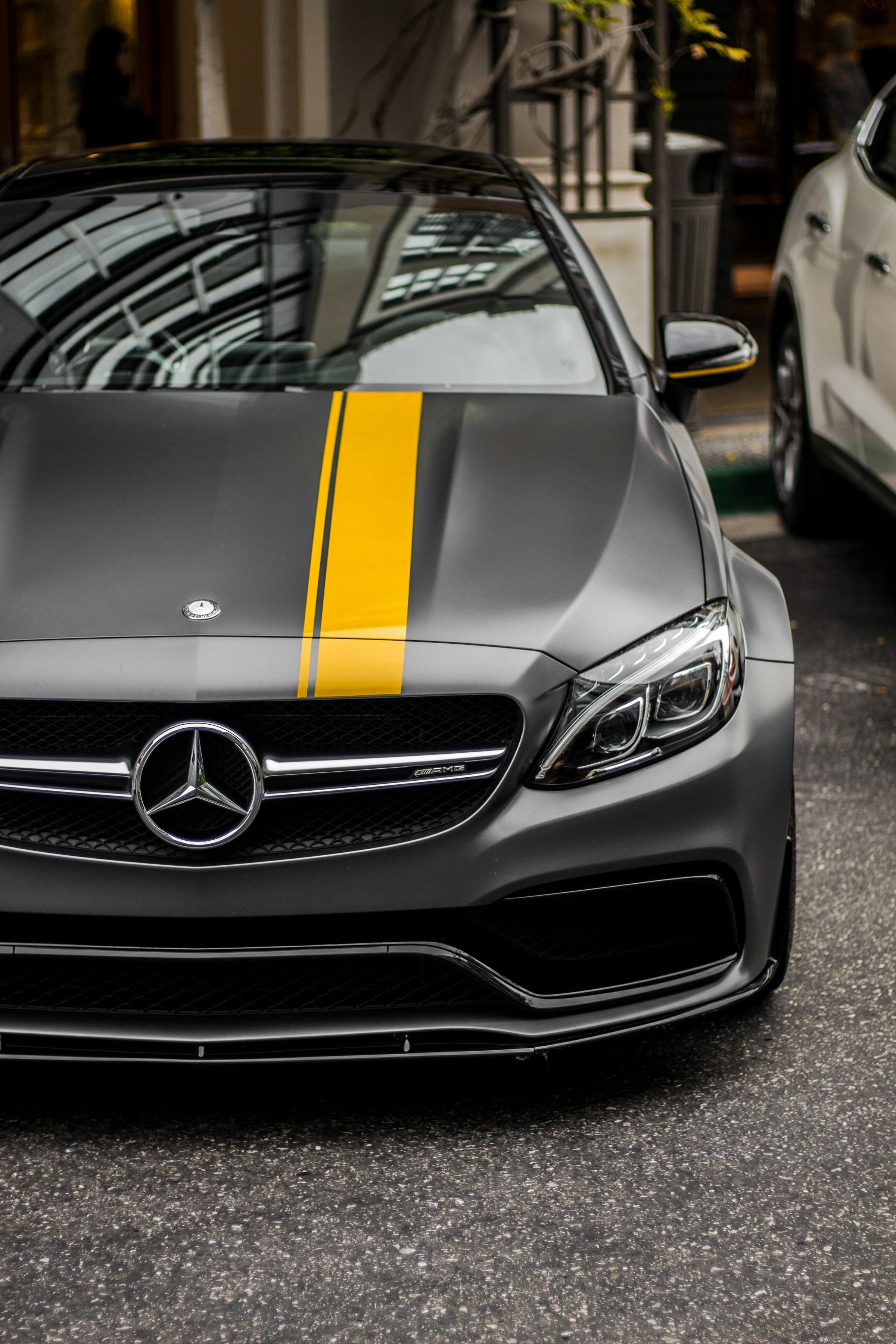 Black Mercedes-AMG
