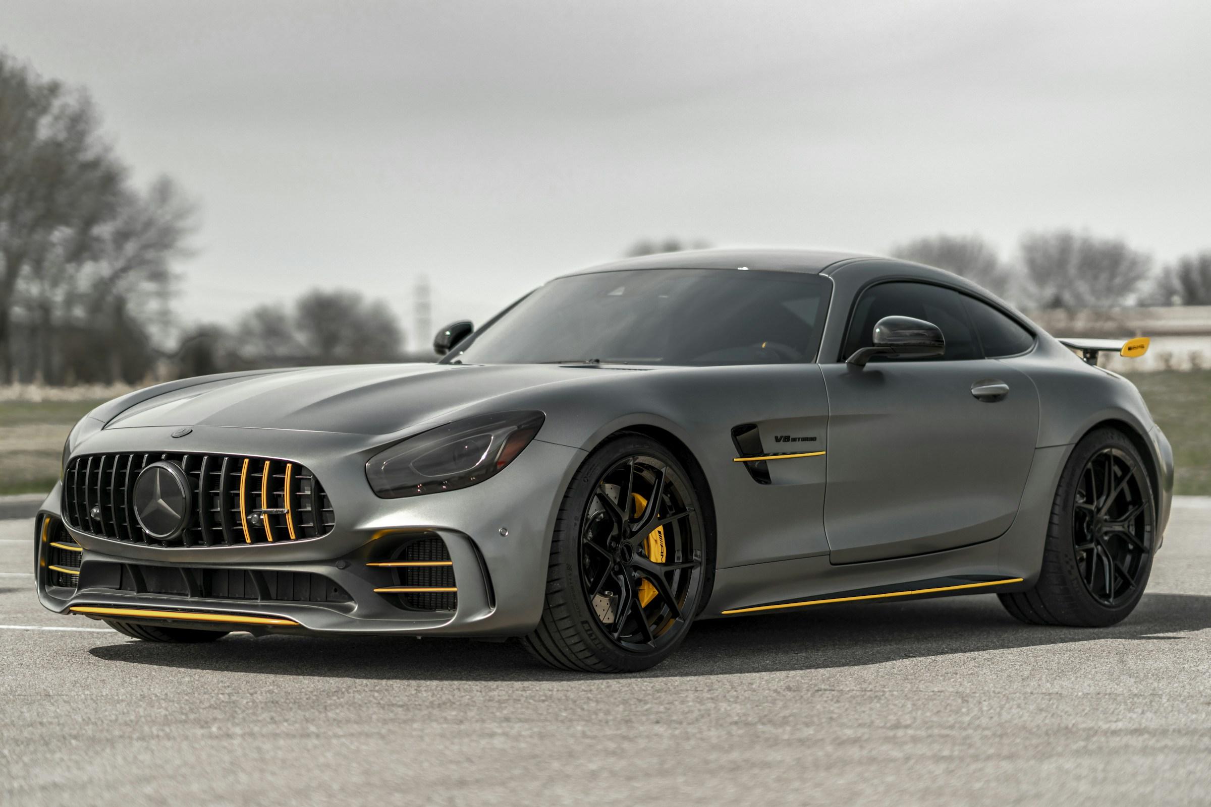 Mercedes-AMG under studio lighting at Naarm Auto Haus